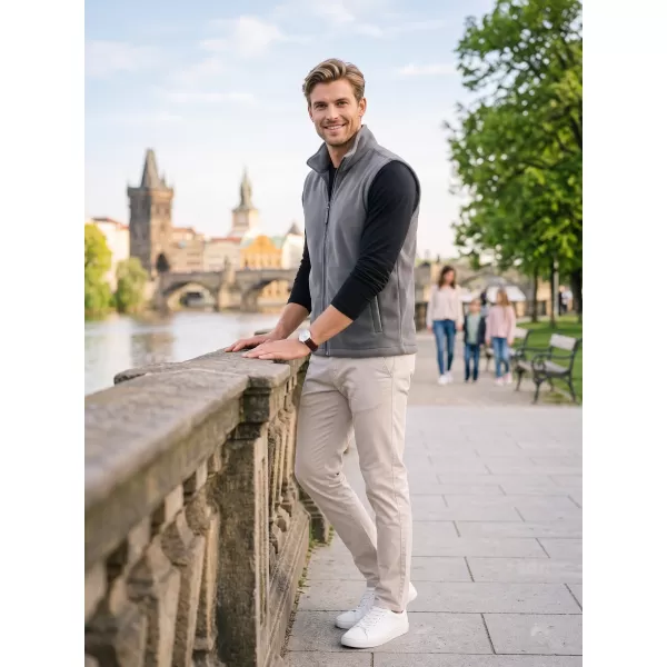  Unisex vestie fleece ALTISPORT NoPrint NP/ALU815 OŢEL 