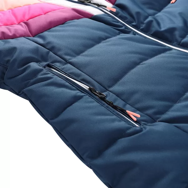  Jacheta de schi pentru femei pentru femei ALPINE PRO FEEDRA LJCB604 ALBASTRU 