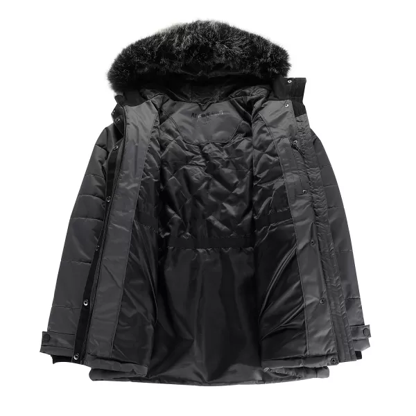  Geacă pentru doamne ALPINE PRO WERDA LJCD644 GRI ÎNCHIS 