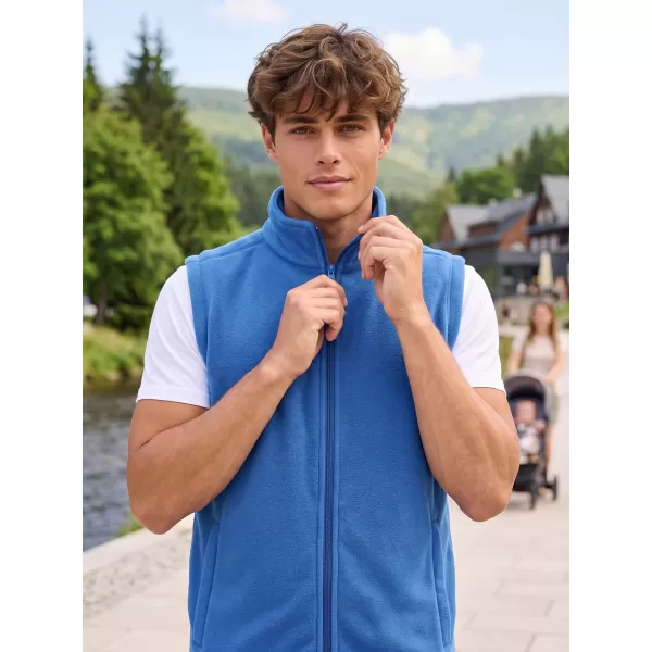  Unisex vestie fleece ALTISPORT NoPrint NP/ALU815 AZURE BLUE 