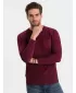 Cămaşă OMBRE OM-LSCL-0109 MARO