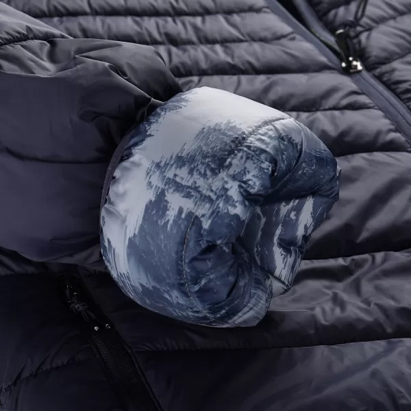  Sacou de hi-thherm pentru bărbați cu două fețe pentru bărbați ALPINE PRO EROM MJCD628 BLUE INDIGO 
