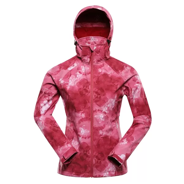  Geacă de softshell pentru femei ALPINE PRO HOORA LJCC590 ROŞU 