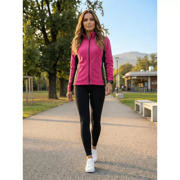  Panouri din fleece pentru femei ALTISPORT NoPrint NP/ALW825 VIOLET 