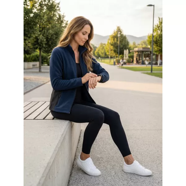  Panouri din fleece pentru femei ALTISPORT NoPrint NP/ALW825 SEA -BLUE 
