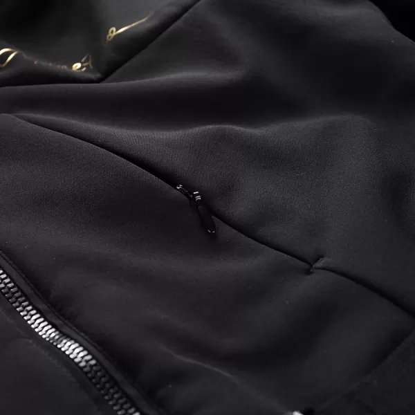  Sacou de softshell pentru femei pentru femei ALPINE PRO DOWELA LJCB612 NEGRU 