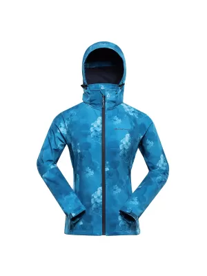Geacă de softshell pentru femei ALPINE PRO HOORA LJCC590 ALBASTRU