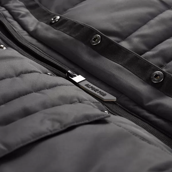  Sacou ALPINE PRO WERDO KJCD335 GRI ÎNCHIS 