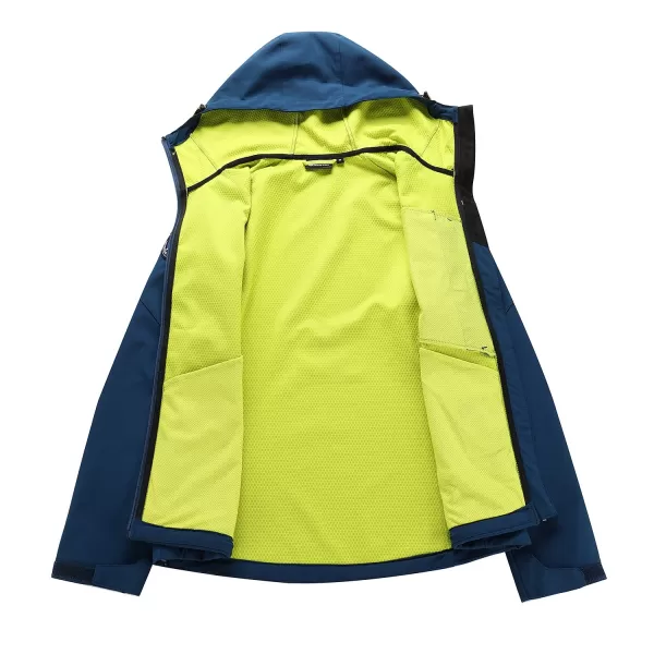  Geacă de softshell pentru femei ALPINE PRO ESPRITA LJCB589 ALBASTRU 