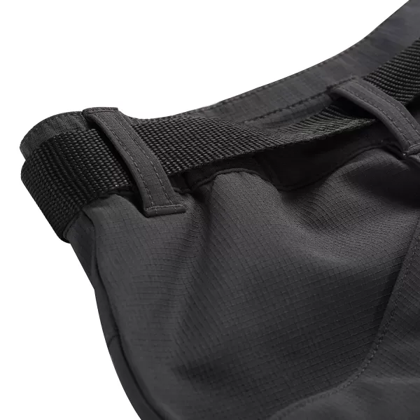  Pantaloni softshell pentru bărbați ALPINE PRO CORB MPAD672 GRI ÎNCHIS 