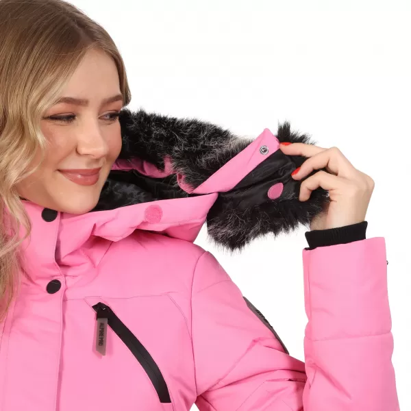  Geacă pentru doamne ALPINE PRO WERDA LJCD644 ROZ 