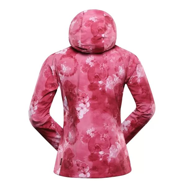  Geacă de softshell pentru femei ALPINE PRO HOORA LJCC590 ROŞU 