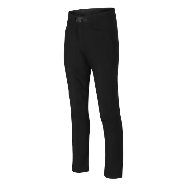  Pantaloni softshell pentru bărbați ALPINE PRO AKAN MPAD708 NEGRU 
