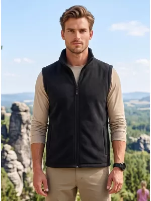 Unisex vestie fleece ALTISPORT NoPrint NP/ALU815 GREY EBONY