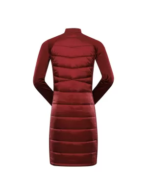 Rochie pentru femei hi-thherm ALPINE PRO OMERA LSKB459 ROŞU