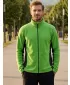 Panouri din fleece pentru bărbați ALTISPORT NoPrint NP/ALM725 APPLE VERDE