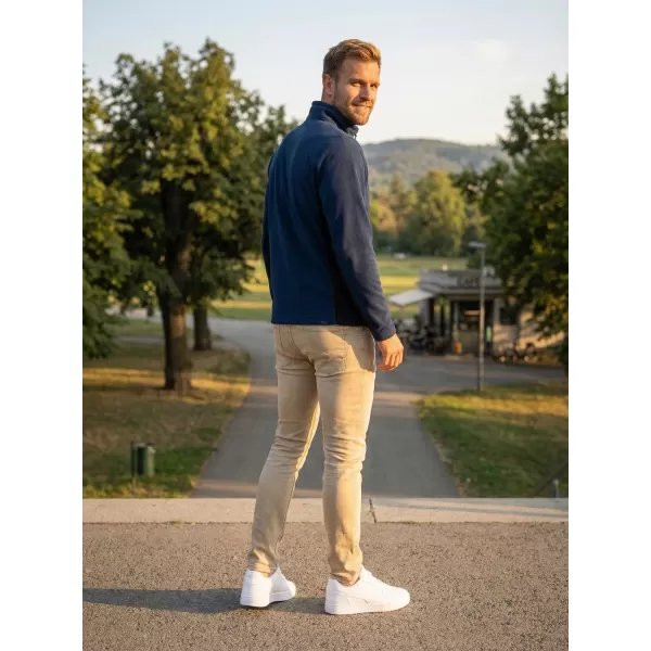  Panouri din fleece pentru bărbați ALTISPORT NoPrint NP/ALM725 SEA -BLUE 