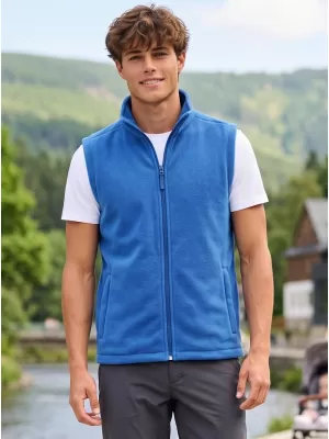 Unisex vestie fleece ALTISPORT NoPrint NP/ALU815 AZURE BLUE