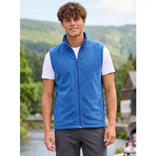  Unisex vestie fleece ALTISPORT NoPrint NP/ALU815 AZURE BLUE 