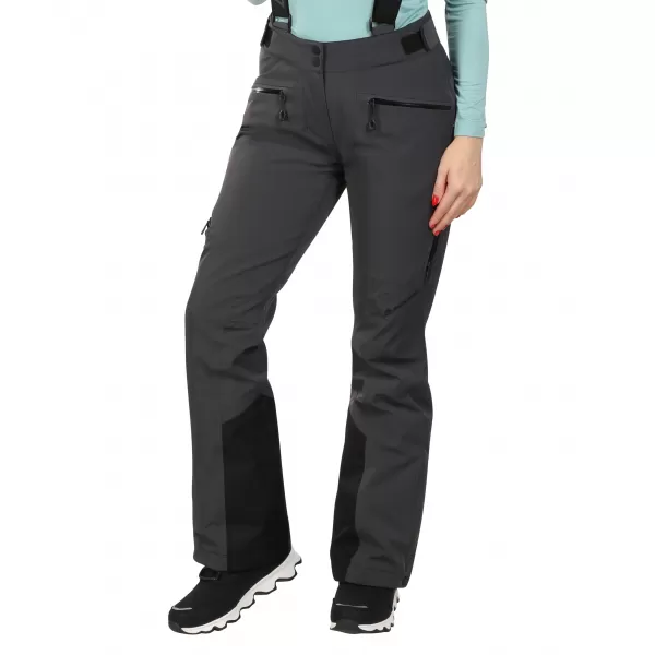  Pantalonii pentru doamne ALPINE PRO WERADA LPAD721 GRI ÎNCHIS 