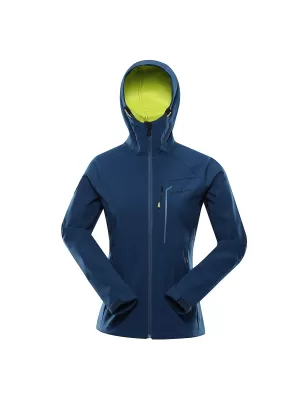 Geacă de softshell pentru femei ALPINE PRO ESPRITA LJCB589 ALBASTRU