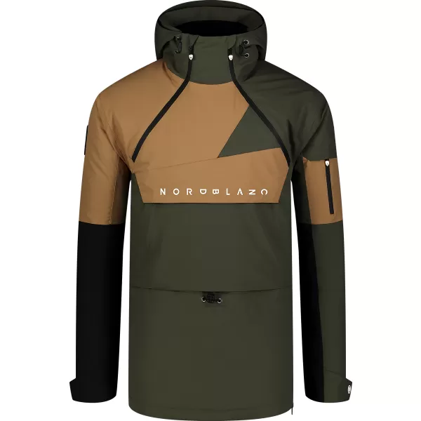  Geaca de iarna pentru barbati NORDBLANC SNOWPACK NBWJM8124 VERDE ARMATĂ 