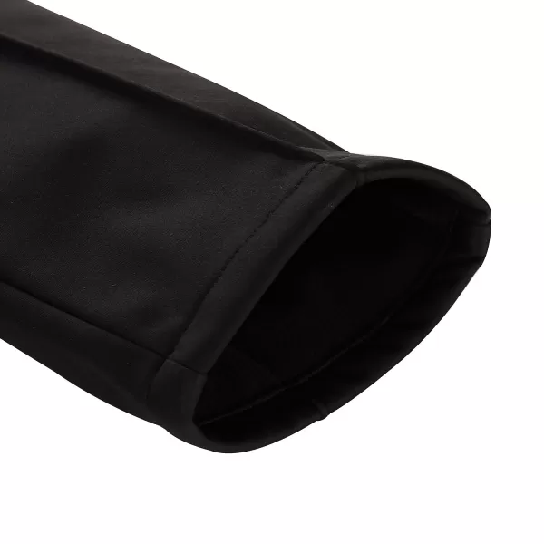 Pantaloni de softshell pentru femei pentru femei ALPINE PRO UFEDA LPAD674 NEGRU 