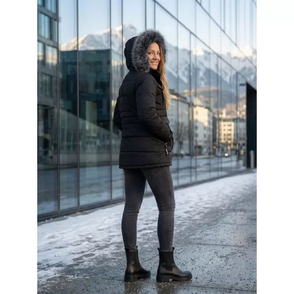  Geacă pentru doamne ALPINE PRO EGYPA LJCB592 NEGRU 