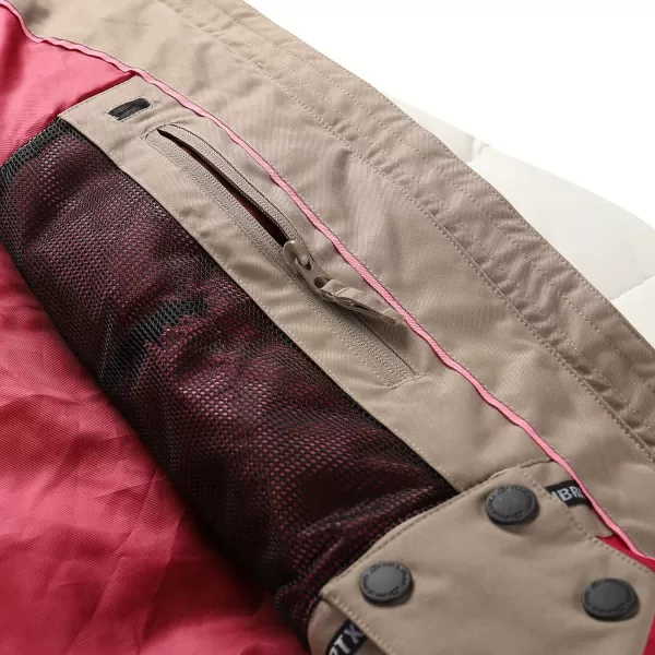  Jacheta de schi pentru femei pentru femei ALPINE PRO FERERA LJCD656 CREMOS 