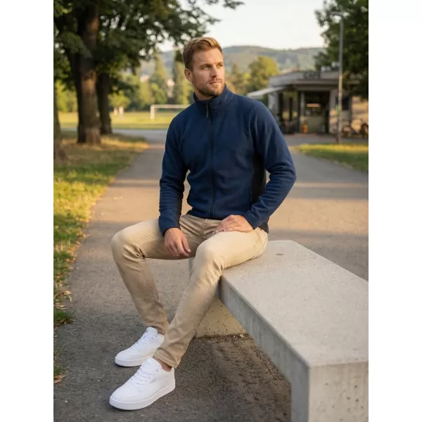  Panouri din fleece pentru bărbați ALTISPORT NoPrint NP/ALM725 SEA -BLUE 