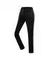 Pantaloni de softshell pentru femei pentru femei ALPINE PRO UFEDA LPAD674 NEGRU