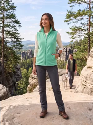 Unisex vestie fleece ALTISPORT NoPrint NP/ALU815 MENTĂ