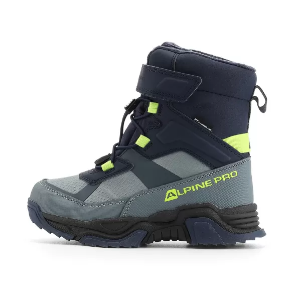  Cizme de iarnă ALPINE PRO NERO KBTD426 MYKONOS ALBASTRU 