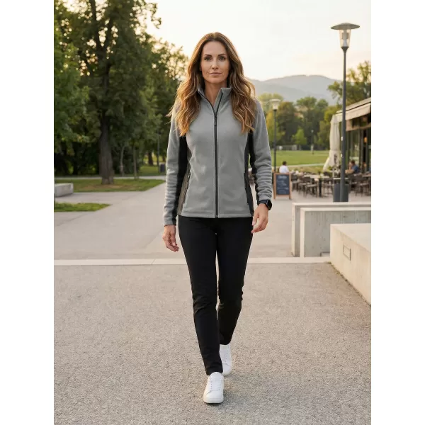  Panouri din fleece pentru femei ALTISPORT NoPrint NP/ALW825 GRI DESCHIS 