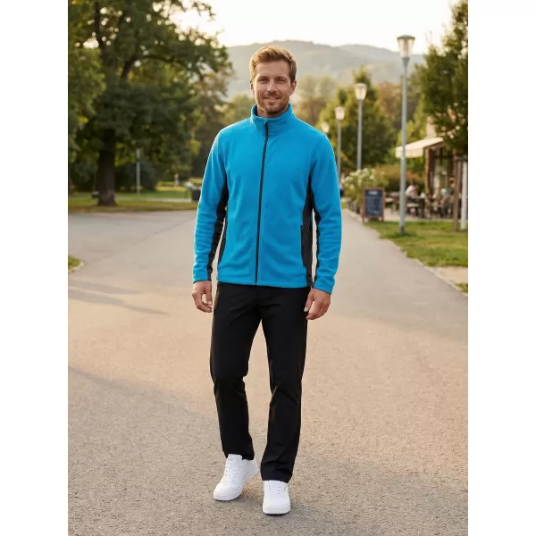  Panouri din fleece pentru bărbați ALTISPORT NoPrint NP/ALM725 TURCOAZ 