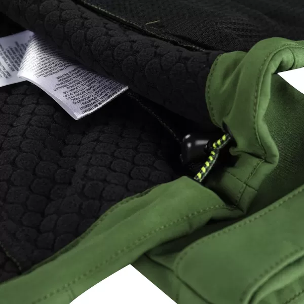  Geacă de softshell pentru femei ALPINE PRO HOORA LJCD590 VERDE 