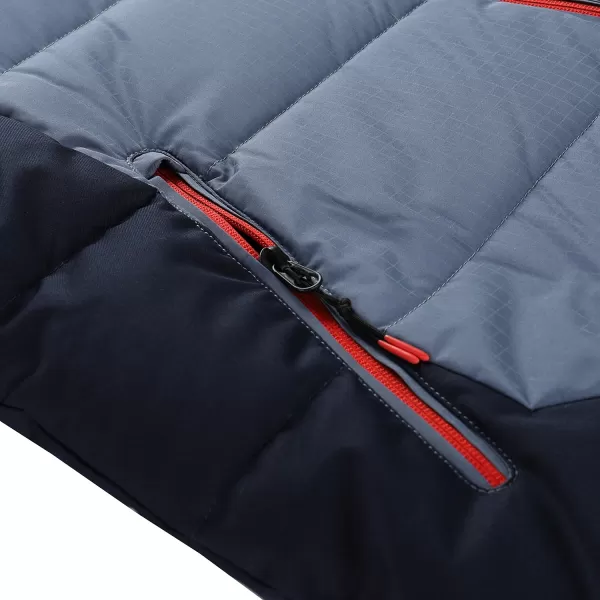  Sacou de schi pentru bărbați pentru bărbați ALPINE PRO FERER MJCD697 ALBASTRU 