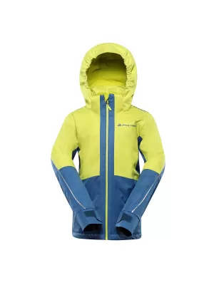Sacou de schi ALPINE PRO REAMO KJCB305 VERDE DESCHIS