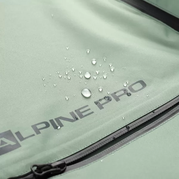  Geacă de schi pentru bărbați ALPINE PRO OMEQ MJCB644  VERDE 