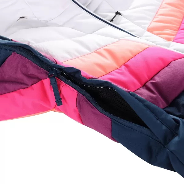  Jacheta de schi pentru femei pentru femei ALPINE PRO FEEDRA LJCB604 ALBASTRU 