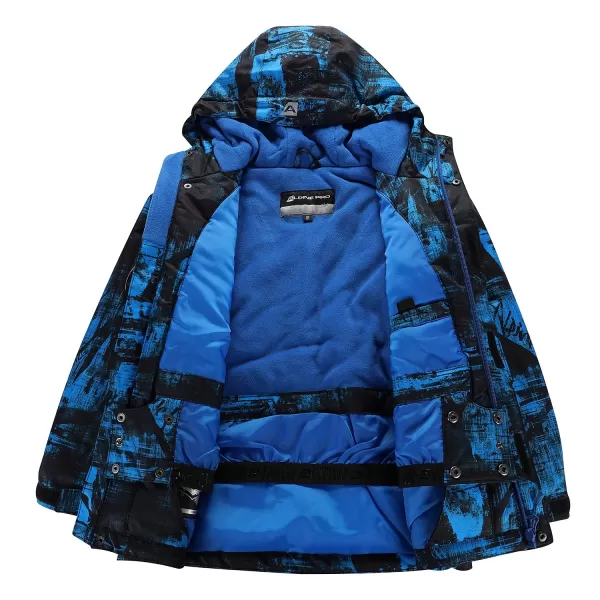  Sacou de schi ALPINE PRO EDERO KJCB307 ALBASTRU ELECTRIC 