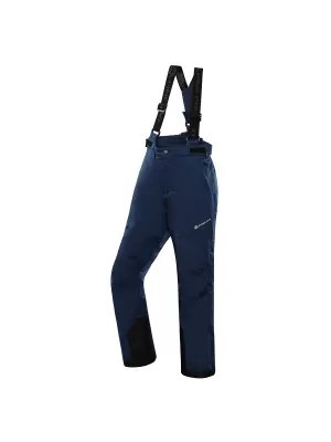 Pantaloni de schi pentru copii ALPINE PRO OSAGO KPAB322 ALBASTRU