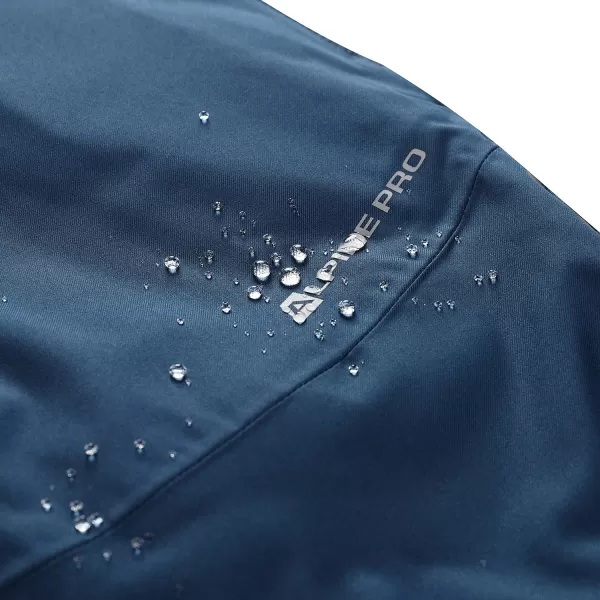  Pantaloni de schi pentru copii ALPINE PRO OSAGO KPAB322 ALBASTRU 