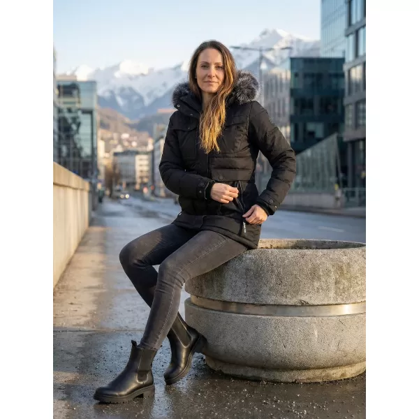  Geacă pentru doamne ALPINE PRO EGYPA LJCB592 NEGRU 