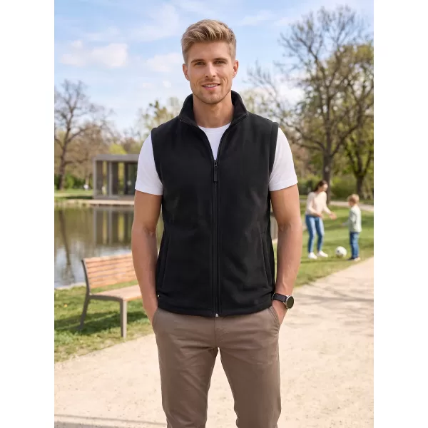  Unisex vestie fleece ALTISPORT NoPrint NP/ALU815 NEGRU 