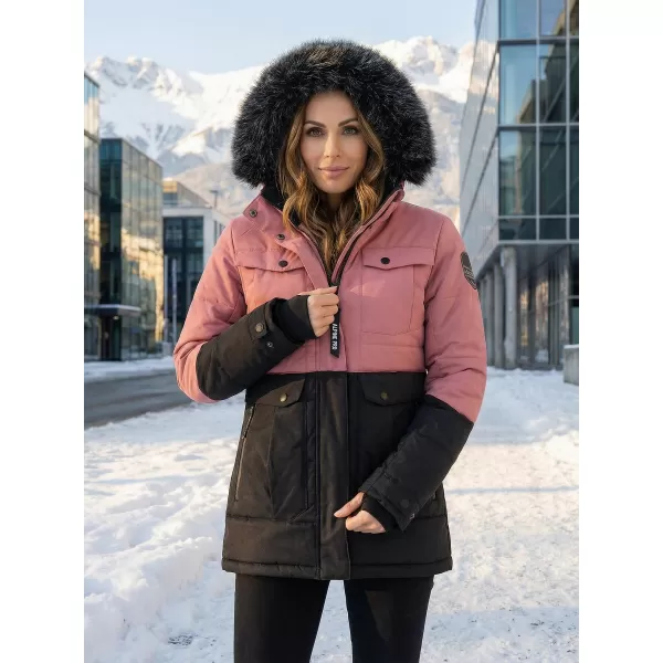  Geacă pentru doamne ALPINE PRO EGYPA LJCB592 ROZ 