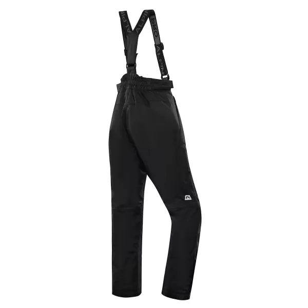  Pantaloni de schi pentru copii ALPINE PRO OSAGO KPAB322 NEGRU 