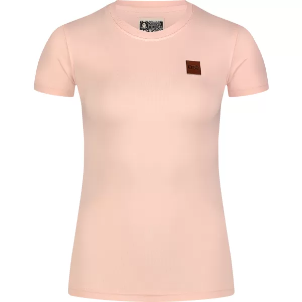  Tricou de dama din bumbac NORDBLANC AGNES NBFLT8147 ROZ DESCHIS 