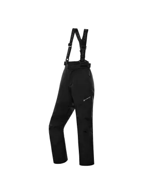 Pantaloni de schi pentru copii ALPINE PRO OSAGO KPAB322 NEGRU