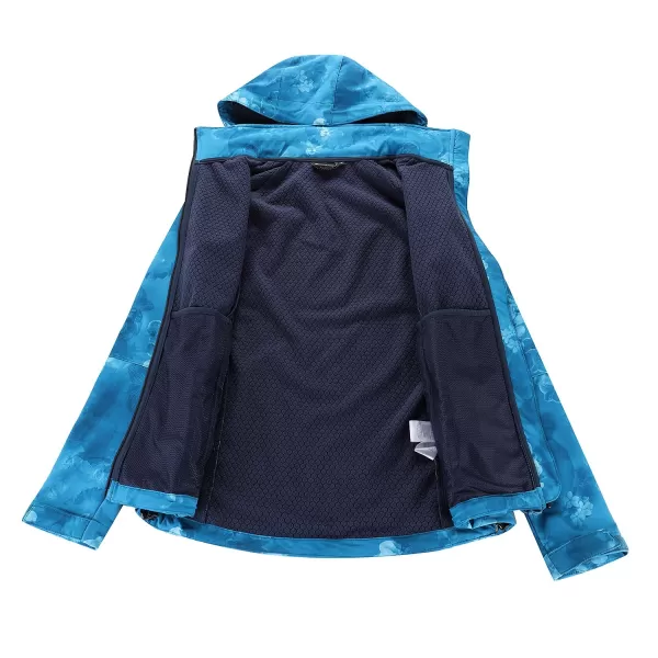  Geacă de softshell pentru femei ALPINE PRO HOORA LJCC590 ALBASTRU 